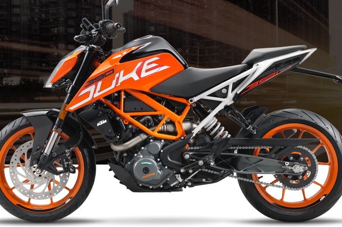 Ilustrasi KTM Duke 390