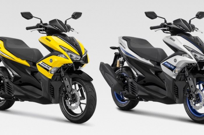 Warna baru Aerox R-Version Racing Yellow dan Matte Silver