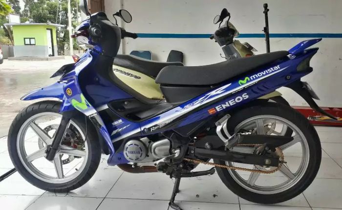 Yamaha 125ZR Movistar ini punya kondisi super mulus