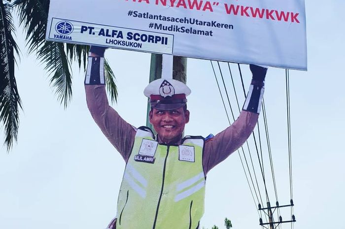 Manekin satlantas aceh utara