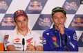 Valentino Rossi Tak Ucapkan Selamat, Marc Marquez 'Cuek' Aja