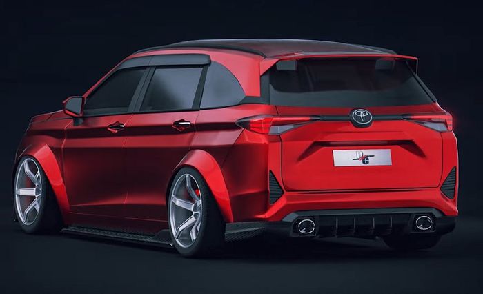 Digital modifikasi All New Toyota Veloz punya buritan lebih sangar