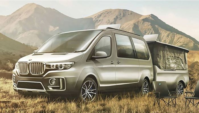 BMW  jadi mobil kamping