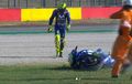Valentino Rossi Terseret, FP3 MotoGP Aragon Diwarnai Crash Tiga Pembalap