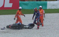 Crash Beruntun di FP4 MotoGP Malaysia Karena Kesalahan Marshal, Maverick Vinales Sampai Marah-marah