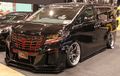 Toyota Alphard Tampil Ceper Dijejali Pelek 21 Inci