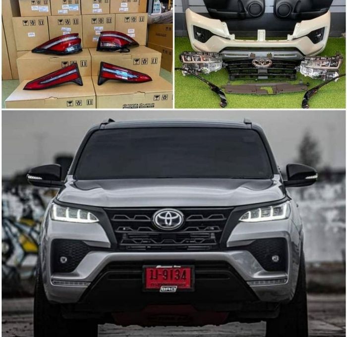 Paket upgrade modifikasi Fortuner Legender