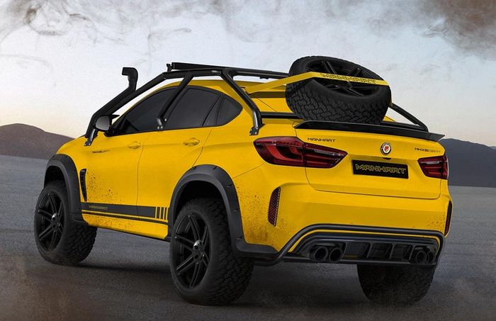 BMW X6M pakai snorkel