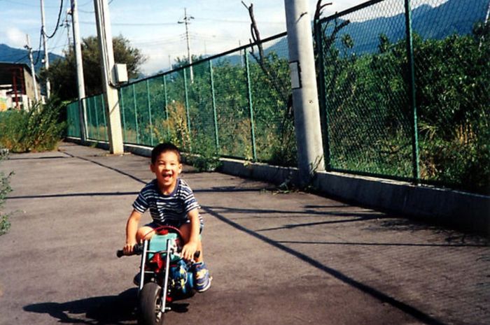 Takaaki Nakagami saat berumur 4 tahun