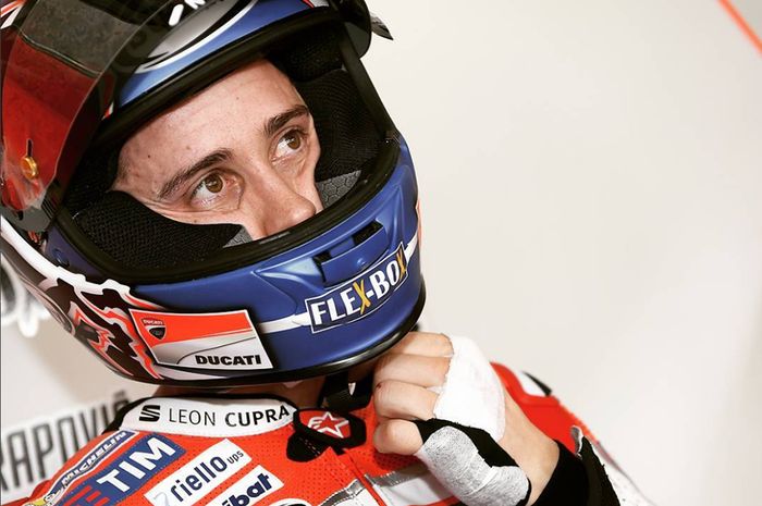Andrea Dovizioso semakin tertinggal oleh Marc Marquez di klasemen sementara MotoGP 2017