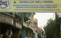Isi Spanduknya Tegas, Makjleb Banget Buat Yang Suka Parkir Makan Jalan Perumahan