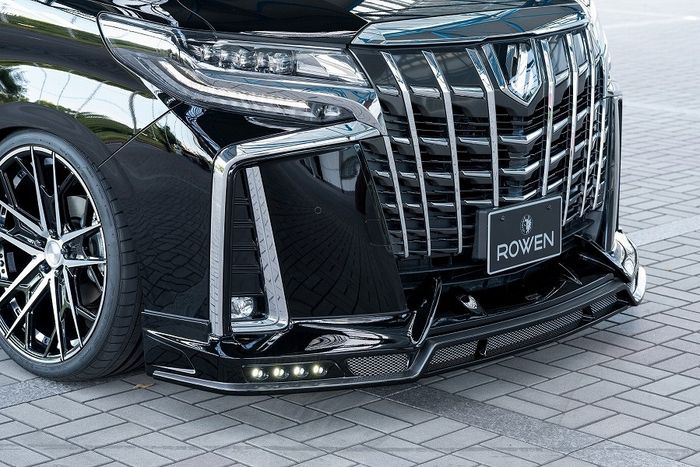 Tampilan fascia modifikasi Toyota Alphard garapan Rowen