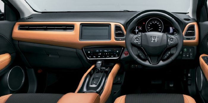 Desain interior Honda HR-V facelift