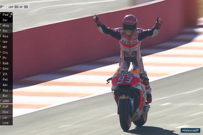 Marc Marquez juara dunia MotoGP 2017