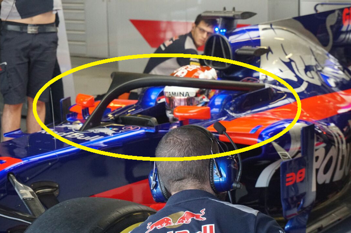 Sean Gelael jalani tes pascamusim bersama Toro Rossi F1 di Abu Dhabi 28 November 2017