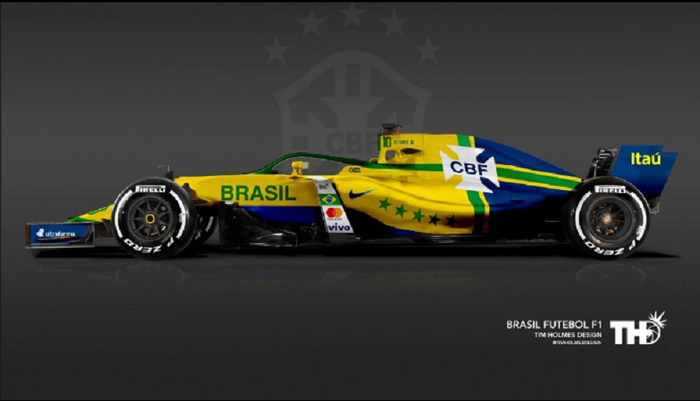 Desain livery negara Brazil