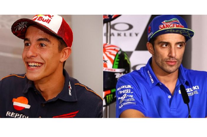 Marc Marquez dan Andrea Iannone