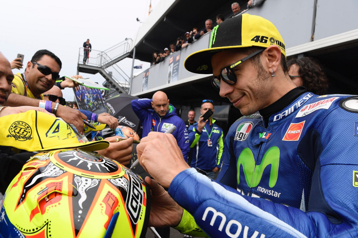 Valentino Rossi bertemu pada fans di Phillip Island 2017