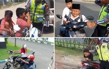 Kaleidoskop 2018 : Video Ekspresi Kocak Bocah Kena Tilang Polisi