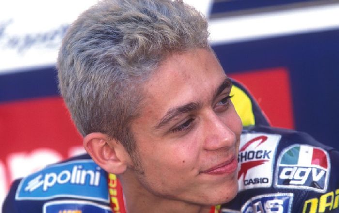 Wajah Valentino Rossi di Sentul, 1997