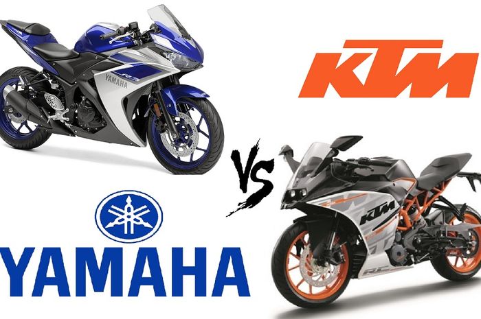 Yamaha R25 lawan KTM RC 250