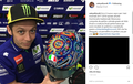 Susah! Tonton Video Pembuatan Desain Helm Baru Valentino Rossi