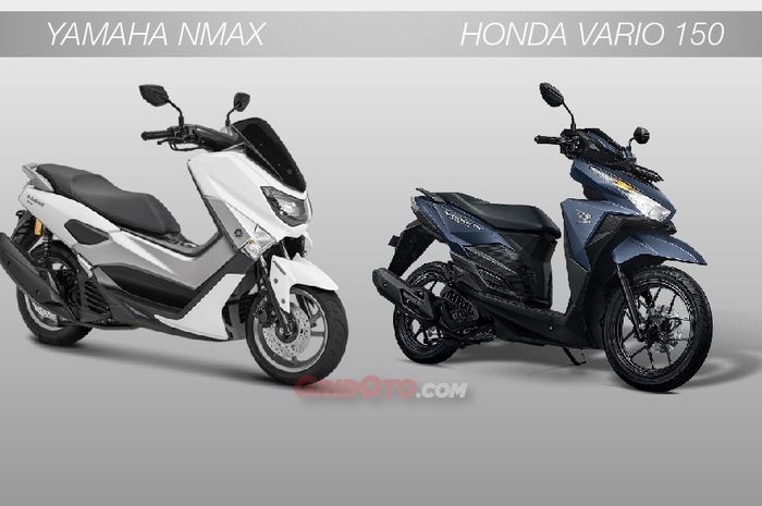 Yamaha NMAX dan Honda Vario 150