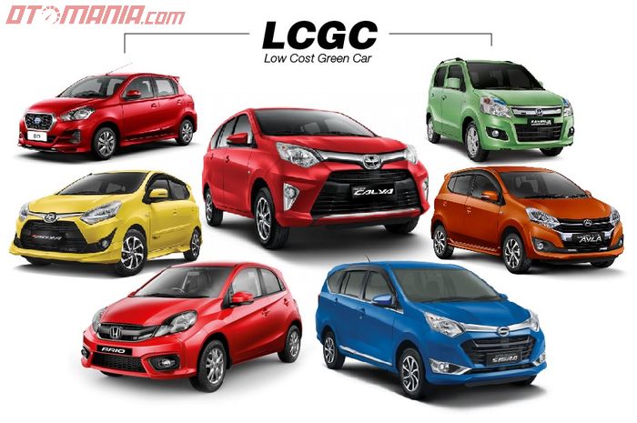 Deretan mobil LCGC