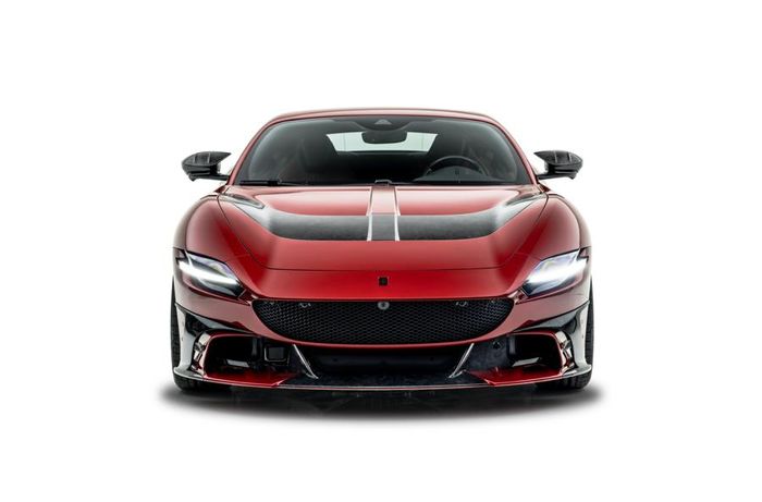 Modifikasi Ferrari Roma dibikin sangar pakai body kit serat karbon 