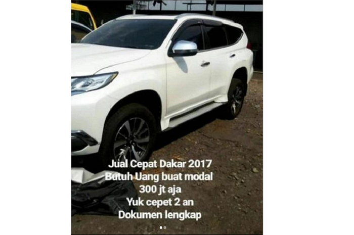 Pajero Sport Dakar dijual murah