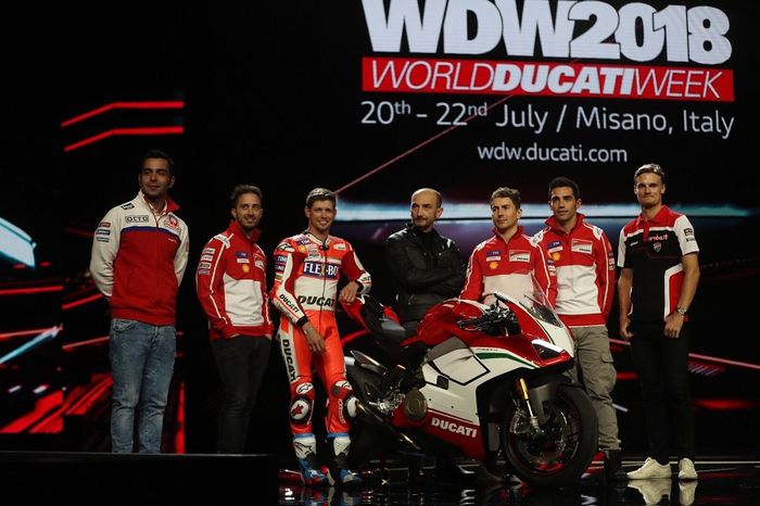 Casey Stoner hadir di acara Ducati World Premier 