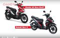 Ciaat! Ini Perbandingan Honda BeAT Vs Suzuki Nex II, Kamu Pilih Yang Mana?