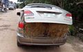 Ampun Deh, Lexus RX300 dan LX570 Disamain Kayak Gerobak, Ngangkut Rumput dan Jerami!