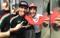 Aksi Konyol Pembalap MotoGP Setelah Dapat Sepatu dari Marc Marquez