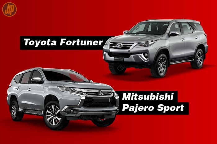 Mitsubishi Pajero Sport dan Toyota Fortuner