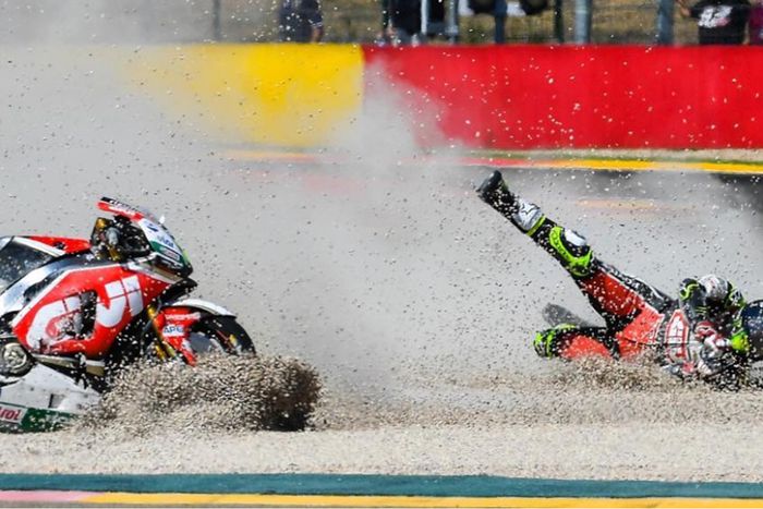 Pembalap Tim LCR Honda, Cal Crutchlow
