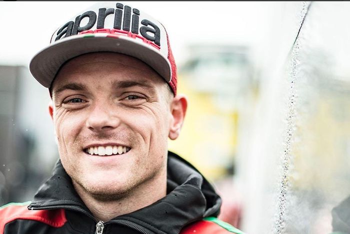 Pembalap tim Aprilia MotoGP, Sam Lowes
