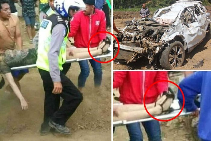 Pengemudi wanita, RP kecelakaan Honda CR-V terjun bebas di Magetan