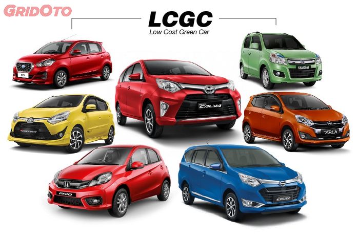 Deretan mobil LCGC