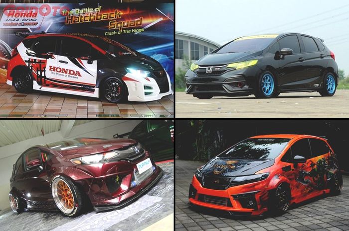 Kolase modifikasi Honda Jazz GK5