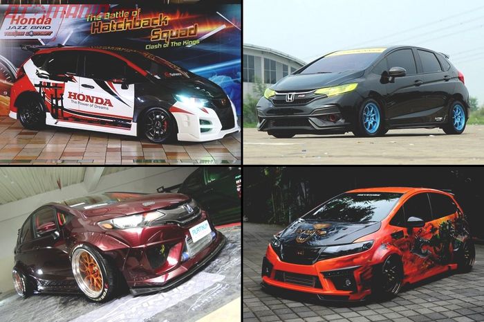 Kolase modifikasi Honda Jazz GK5