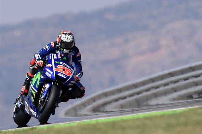 Maverick Vinales akan berusaha mengejar ketertinggalannya di klasemen sementara di Motegi Jepang tan