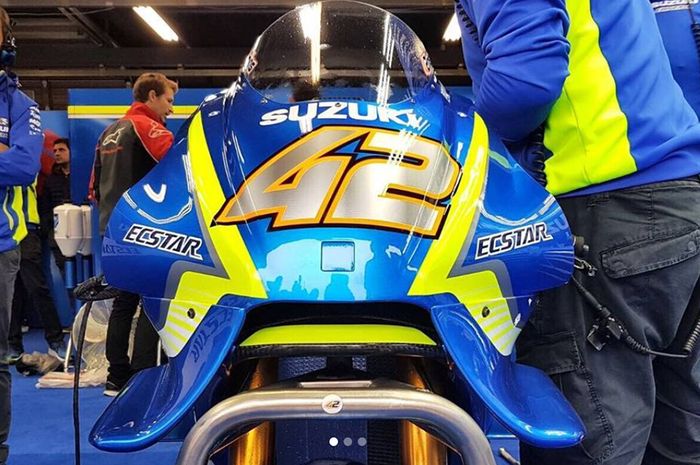 Motor tim Suzuki ECSTAR di MotoGP