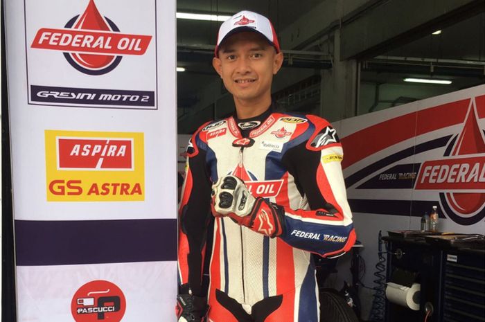 Dimas Ekky siap mengikuti ajang balap Moto2 di sirkuit Sepang Malaysia