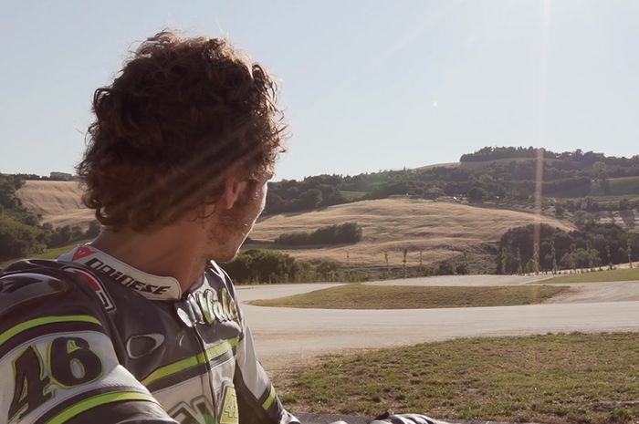 Valentino Rossi di trek pribadinya