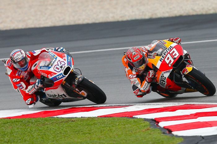 Marc Marquez dan Andrea Dovizioso