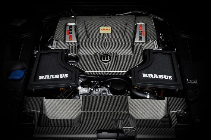 Mesin Brabus Rocket 6.300 cc V12 twin-turbo