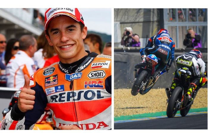 Marc Marquez komentari aksi penyelamatan pembalap moto3