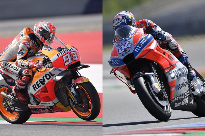 Marc Marquez vs Andrea Dovizioso