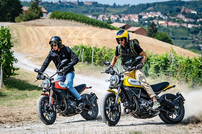 Ducati Scrambler 2019 muncul dalam dua warna